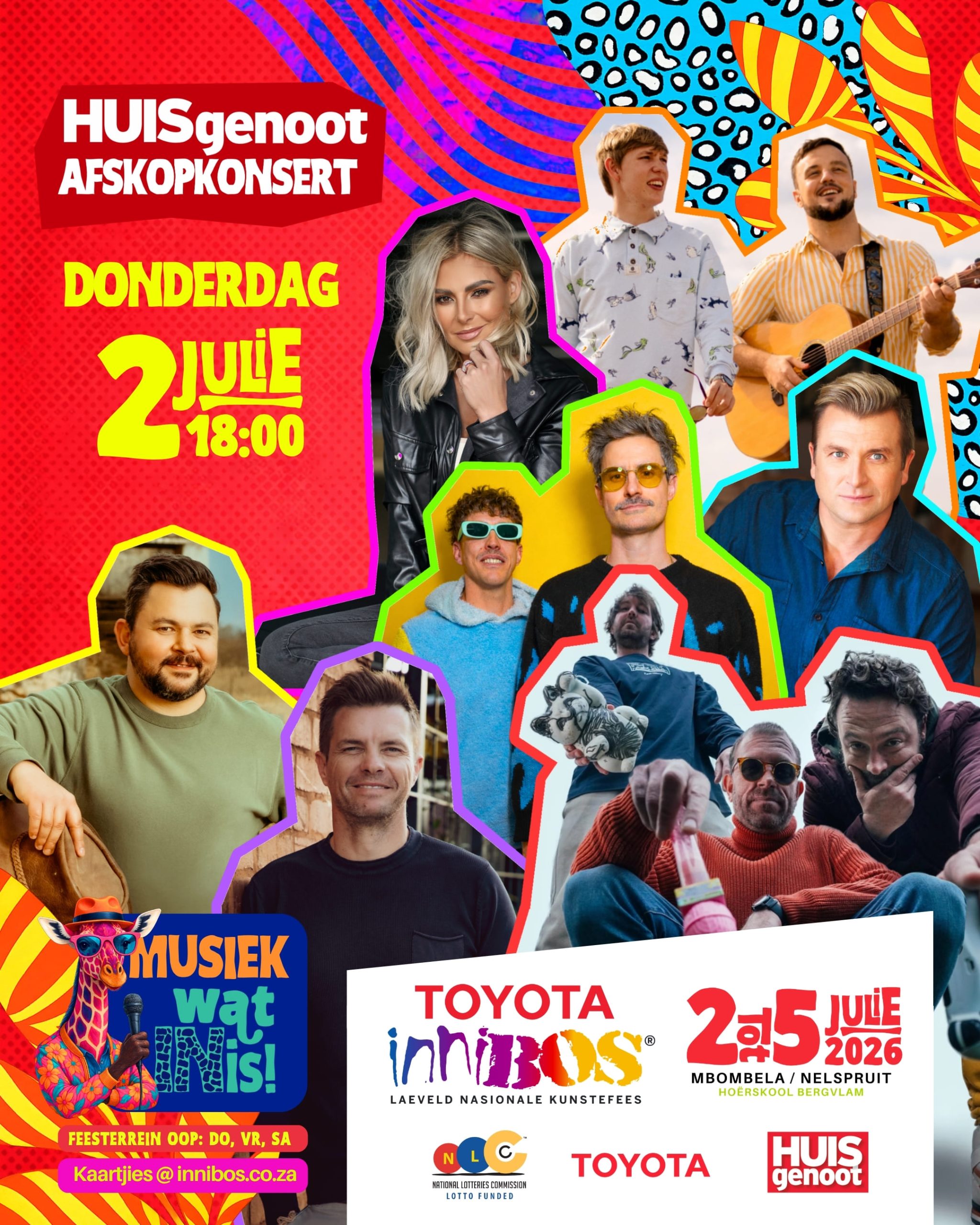 Huisgenoot Afskopkonsert - Social Media Post