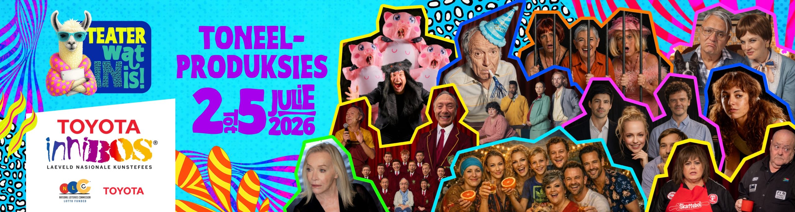 Toneelproduksies Website Banner