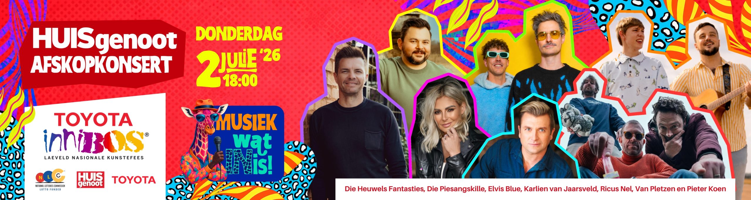 Huisgenoot Afskopkonsert - Website Banner